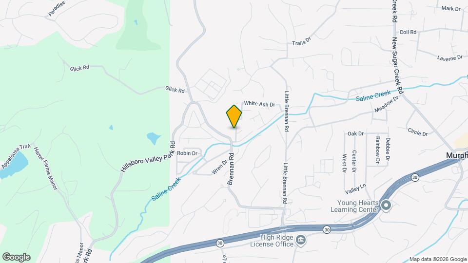 1745 Spruce Dr Map and Location Details