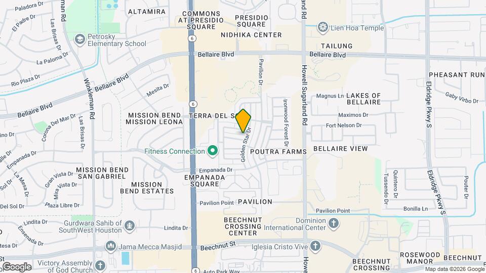 7206 Sunburst Meadow Dr Map and Location Details