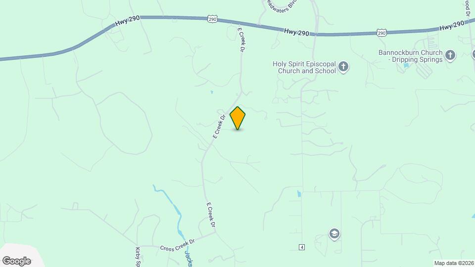 717 E Creek Dr Map and Location Details