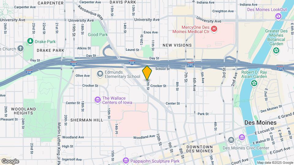 920 12th St Map and Location Details