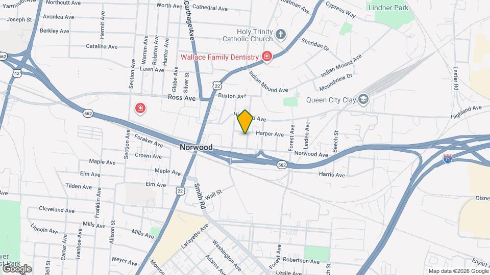 4917 Marion Ave Mapa y Detalles de la Ubicación