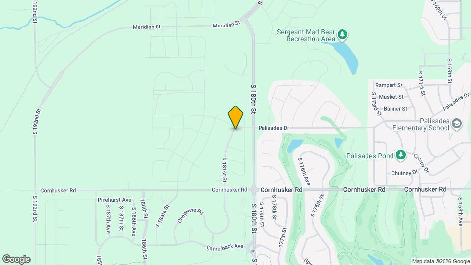 9505 S 181st St Map and Location Details