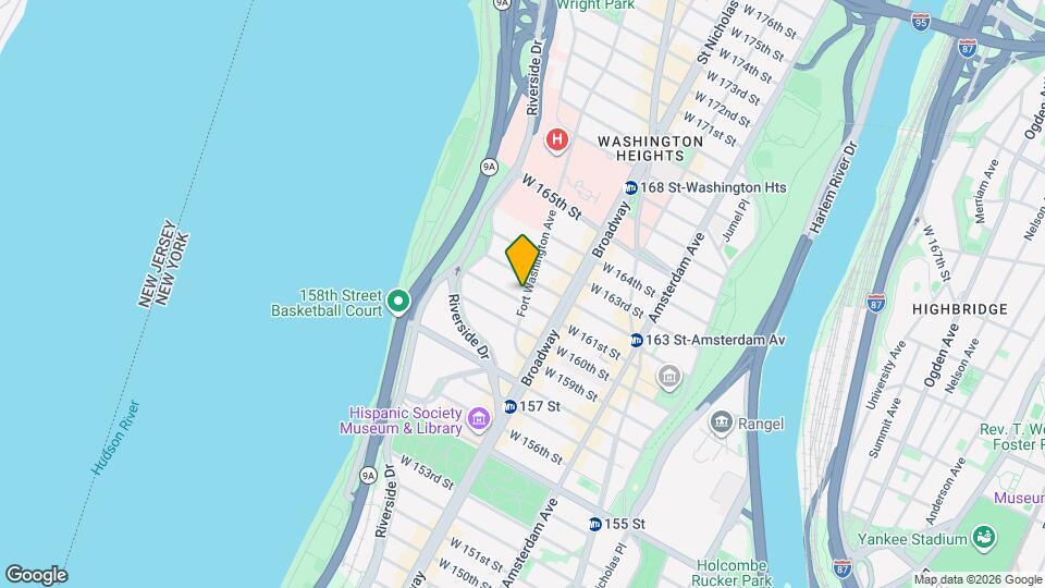 65 Fort Washington Ave, Unit 35 Mapa y Detalles de la Ubicación