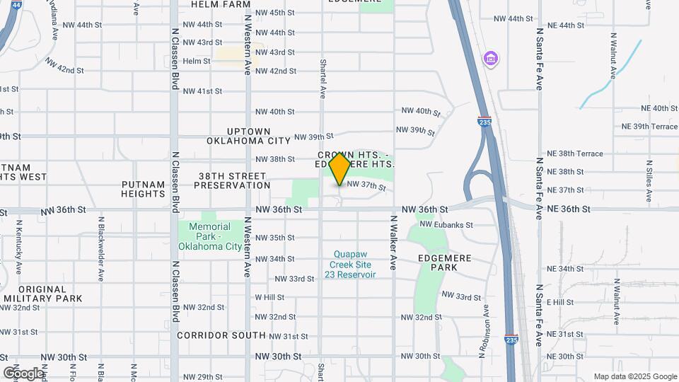 3725 N Lee Ave Map and Location Details