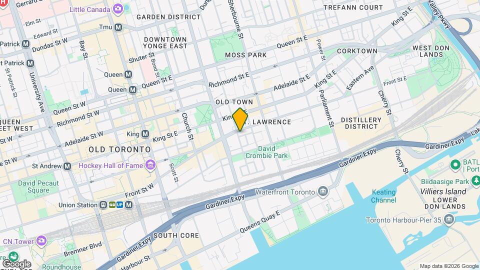 135 George St S Map and Location Details