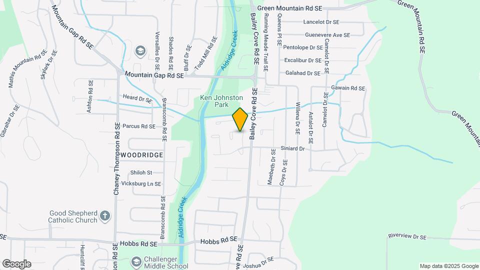 1100 Kinsey Dr SE Mapa y Detalles de la Ubicación