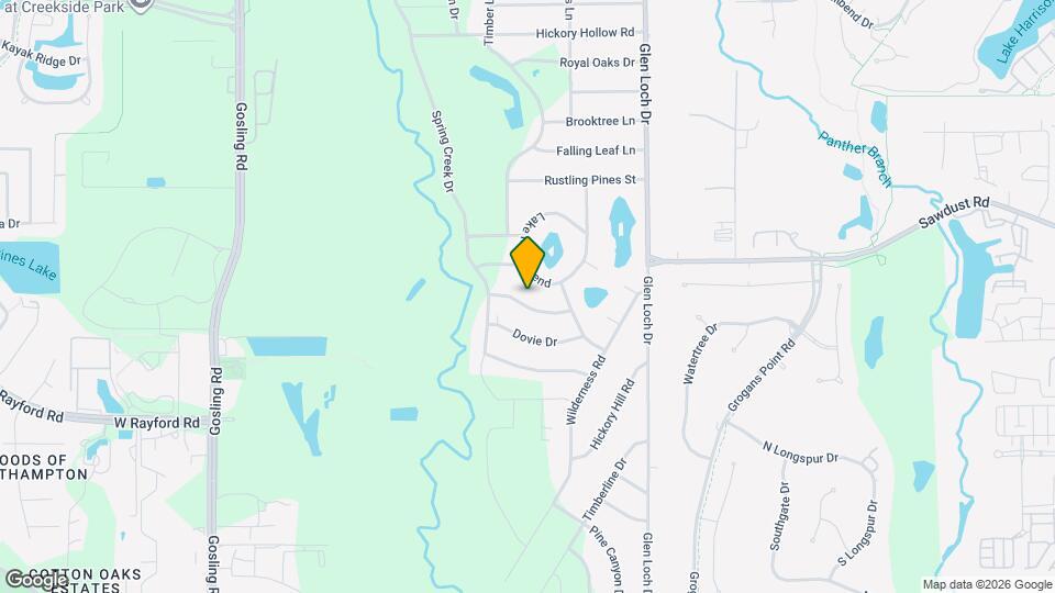 3414 Bristlecone Trail Map and Location Details