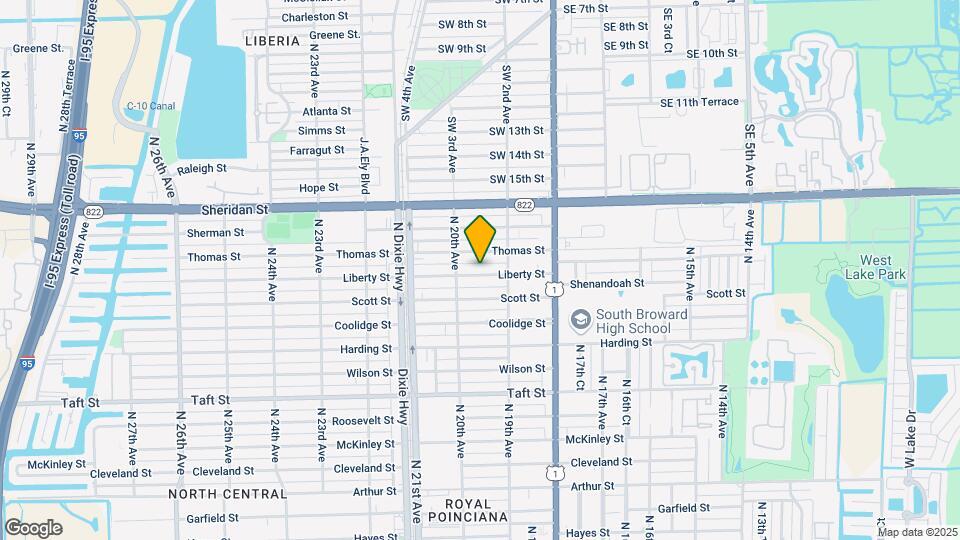 1935 Liberty St Map and Location Details