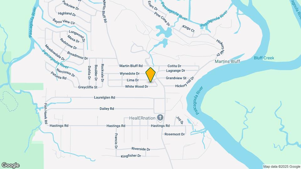 1428 Whitewood Dr Map and Location Details