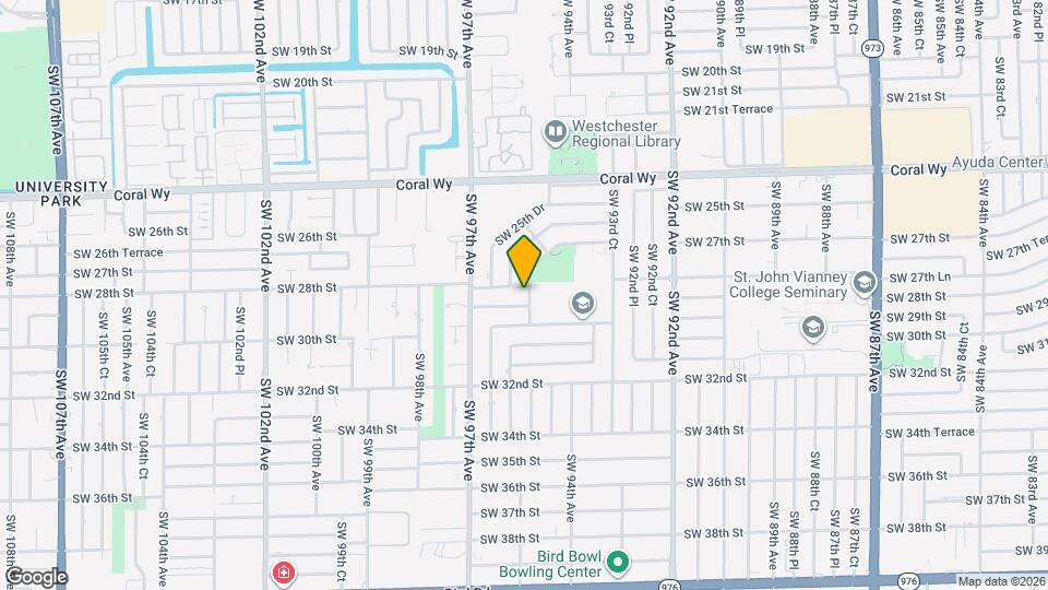 2820 SW 95th Ave Map and Location Details