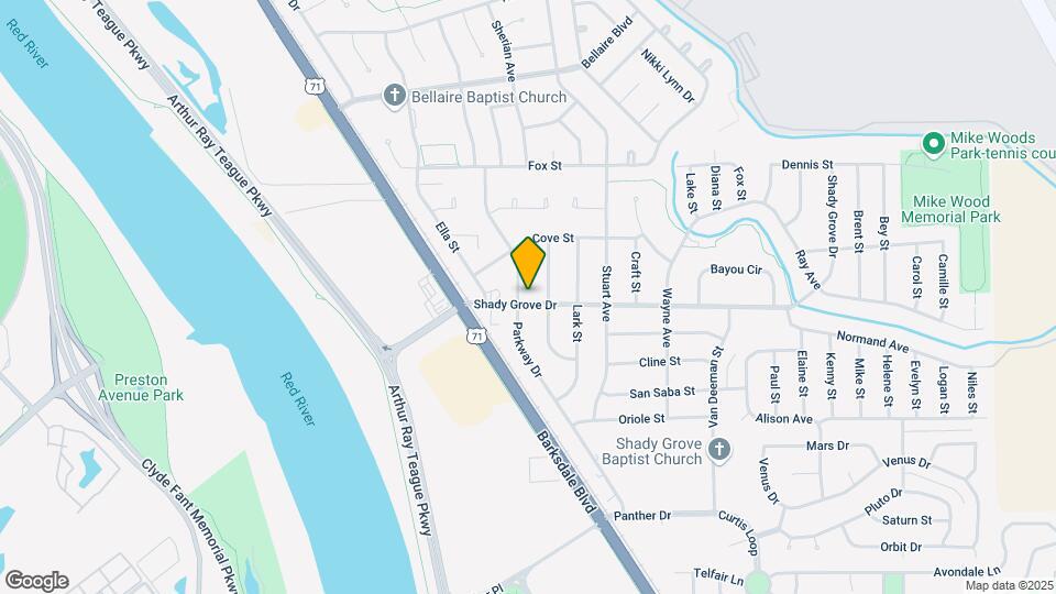 4015 Parkway Dr Map and Location Details