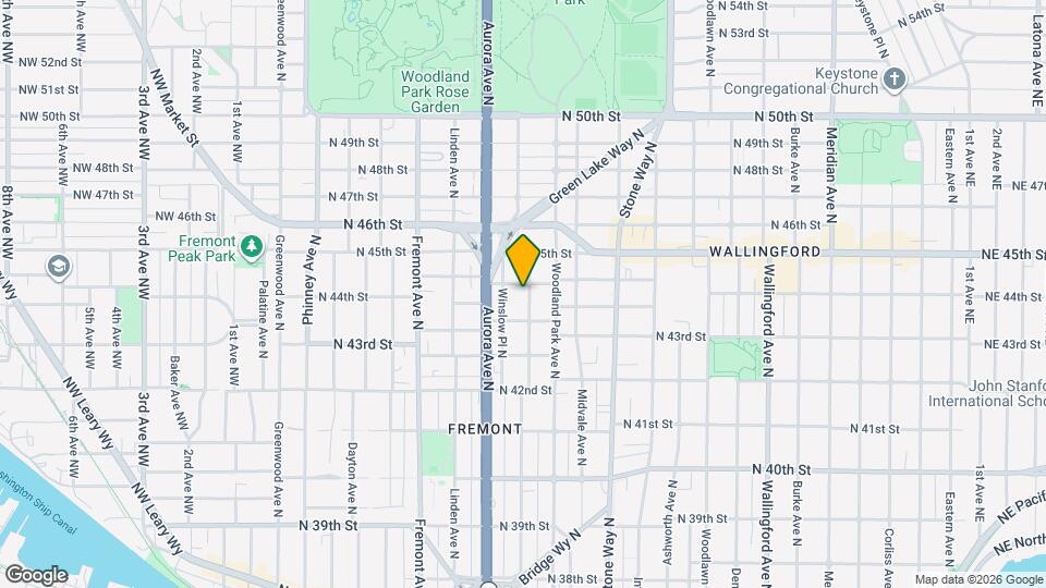 4325 Whitman Pl N Map and Location Details