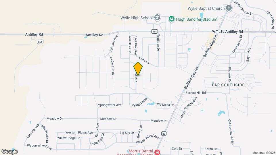 6489 Todd Run Map and Location Details