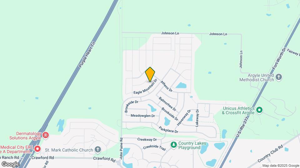 5720 Eagle Mountain Dr Map and Location Details