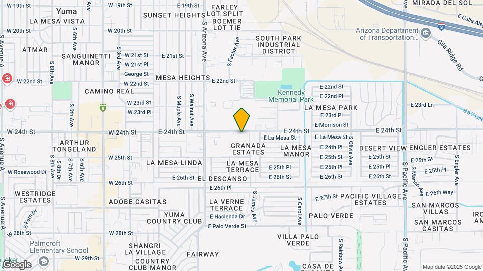 783 E 24th St, Unit D Map and Location Details