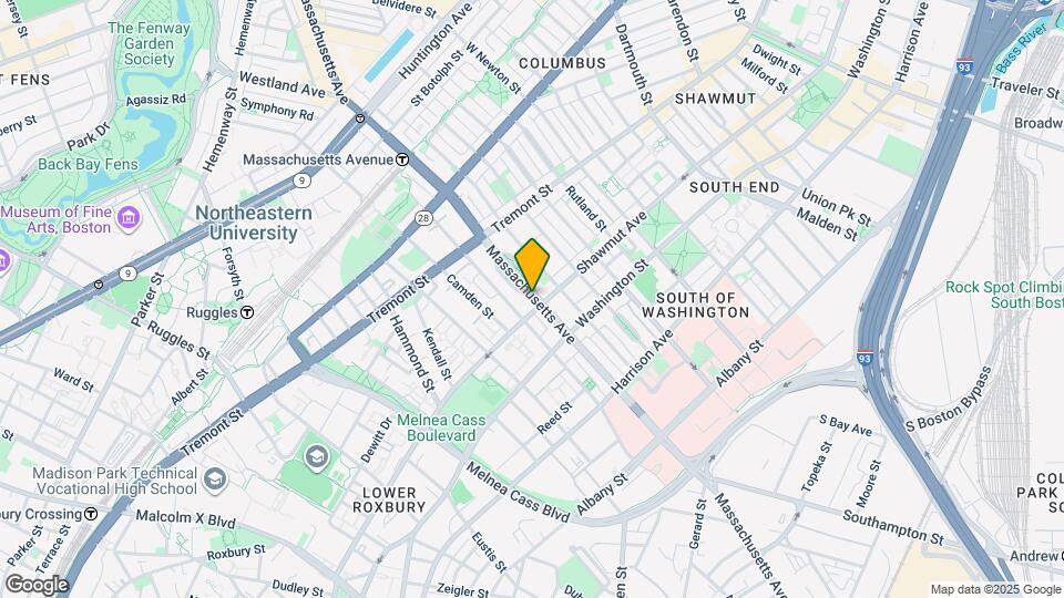 583 Massachusetts Ave, Unit 1 Map and Location Details