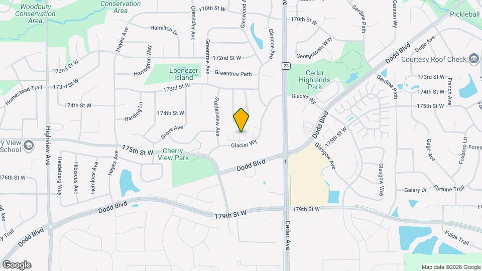 17433 Glacier Wy Mapa y Detalles de la Ubicación