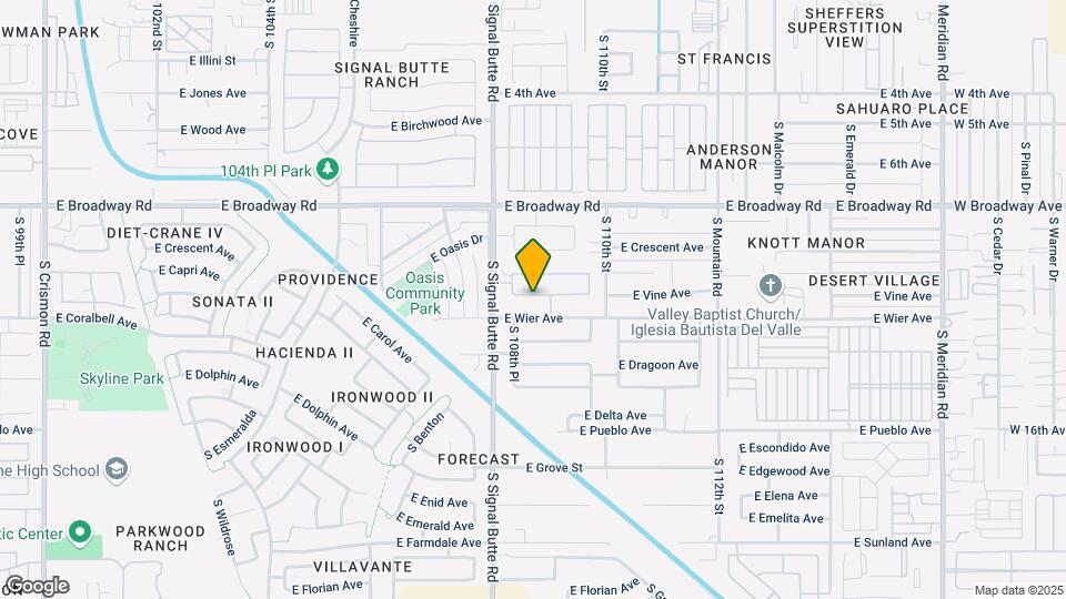 10849 E Carol Ave Map and Location Details