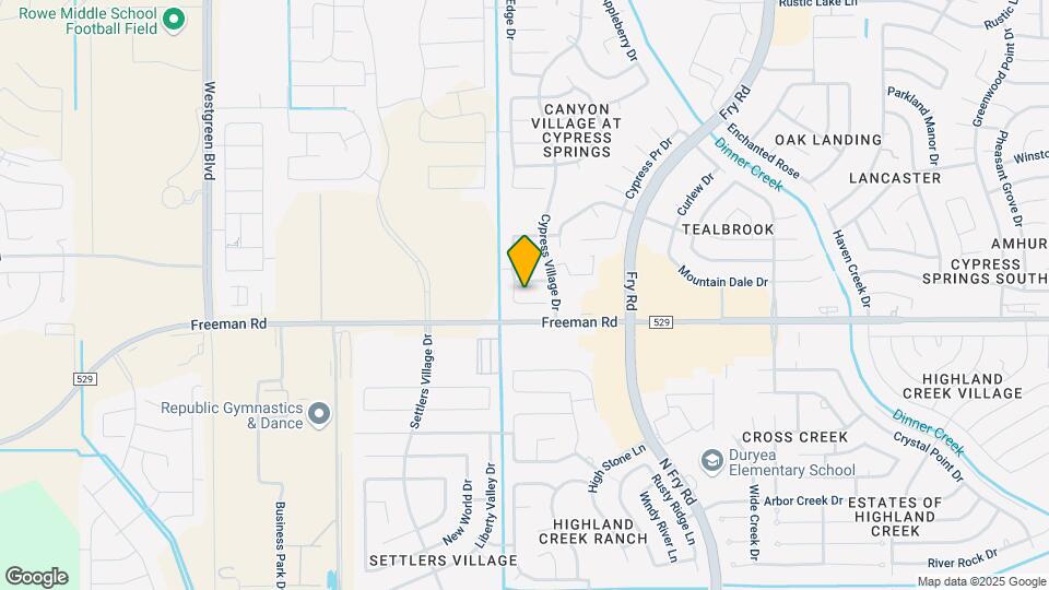 20722 Banner Meadow Ln Map and Location Details