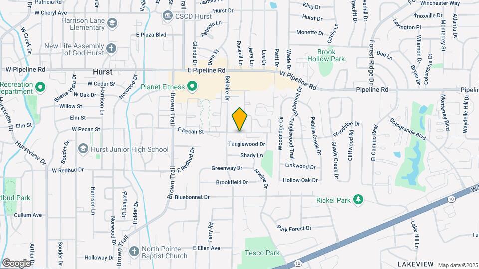 726 E Pecan St Mapa y Detalles de la Ubicación