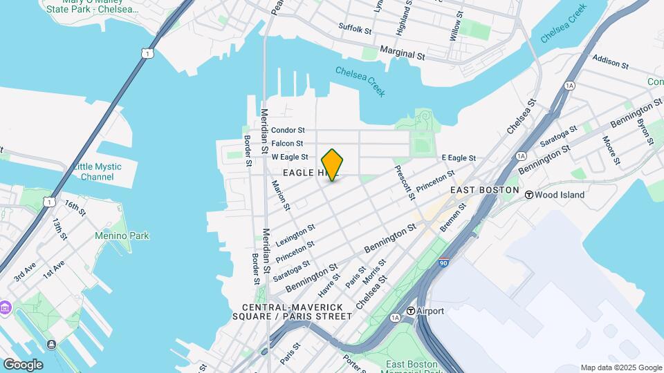 115 Eutaw St, Unit 1-b 1-b Eastie Map and Location Details