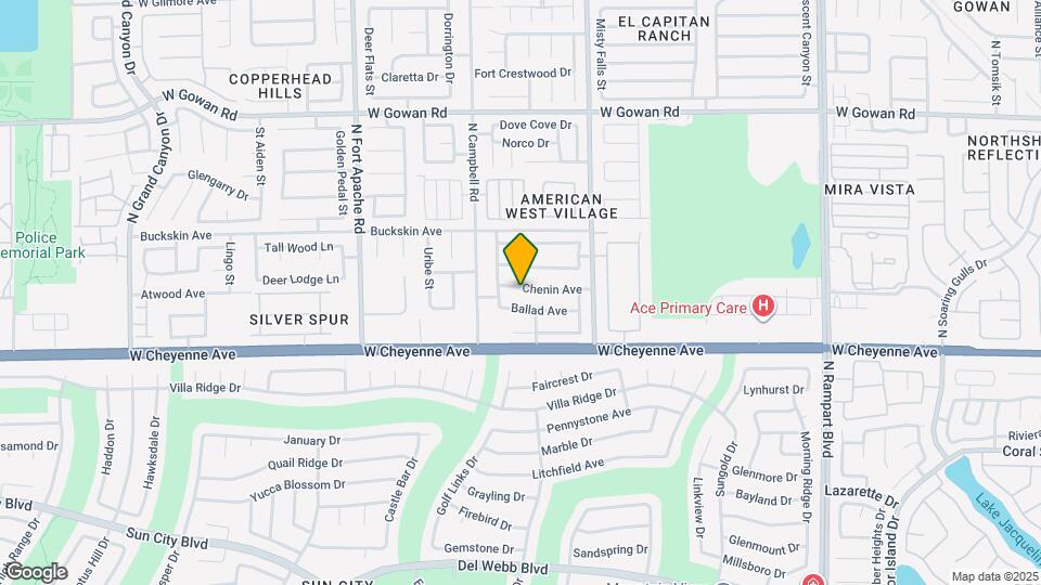 9109 Chenin Ave Map and Location Details