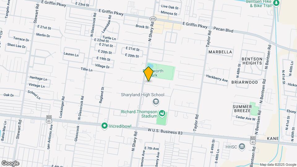 2403 Sunset Ln Map and Location Details