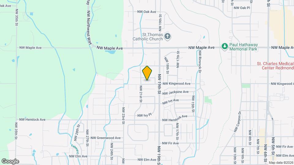 2055 NW Kingwood Ave Map and Location Details