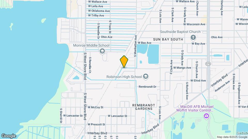 6317 S Lansdale Cir Map and Location Details