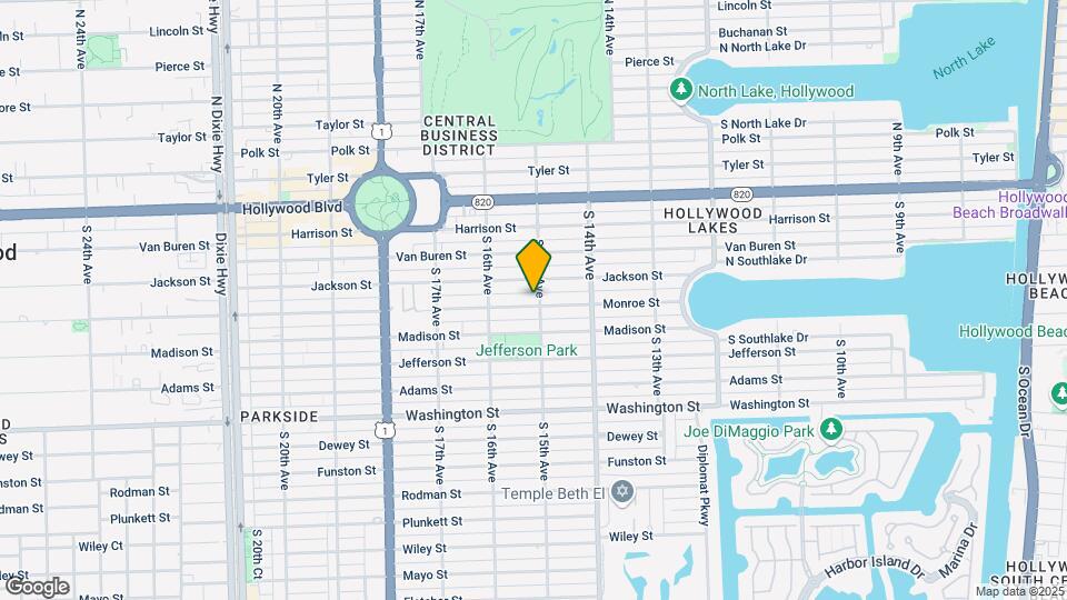 1505 Monroe St Mapa y Detalles de la Ubicación