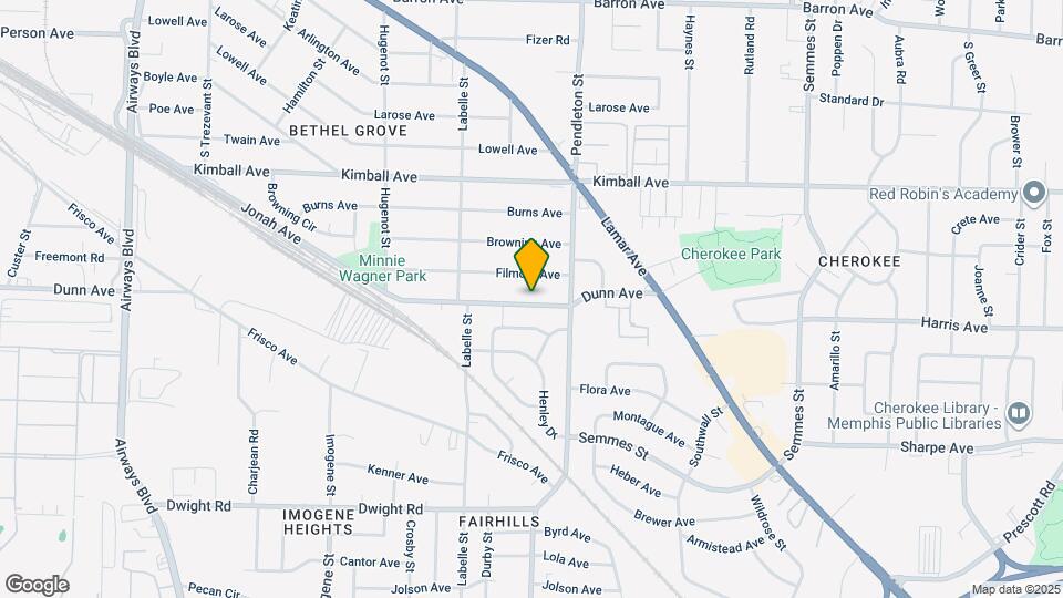2736 Dunn Ave Map and Location Details
