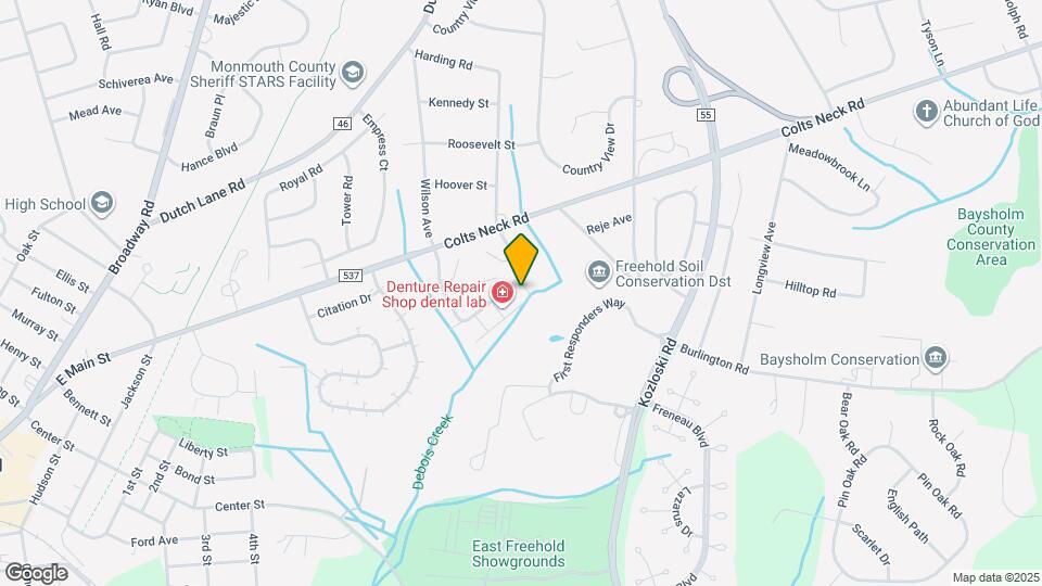 506 Harding Rd Map and Location Details