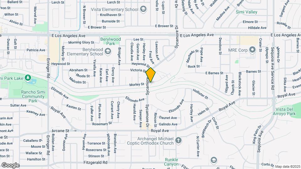 1507 N Prather St Map and Location Details