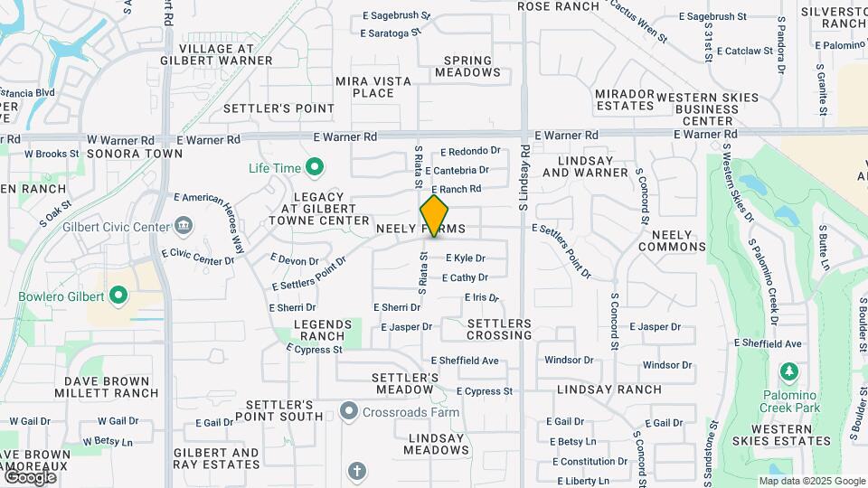 597 E Devon Dr Map and Location Details