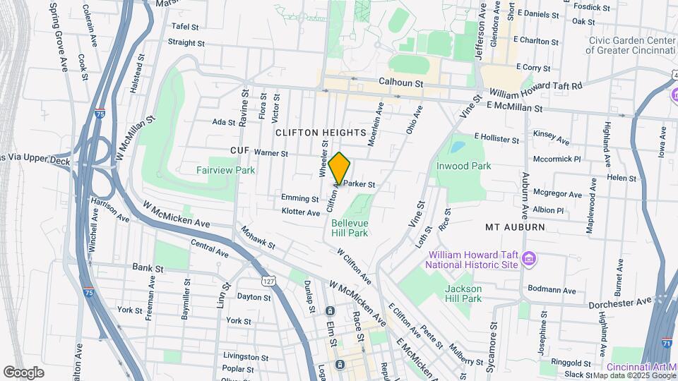 2212 W Clifton Ave Map and Location Details