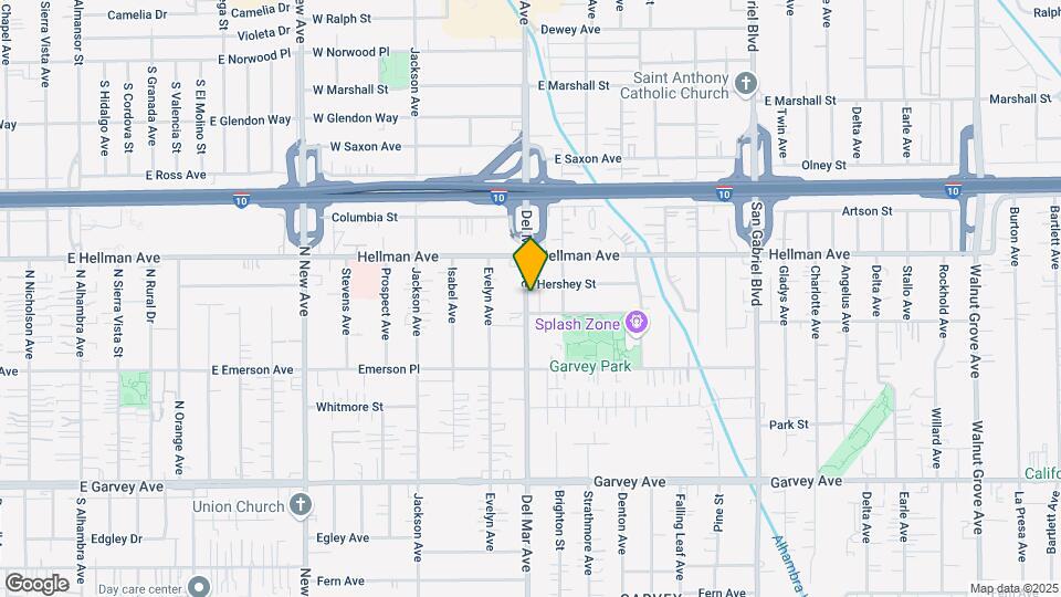 3314 Del Mar Ave Map and Location Details