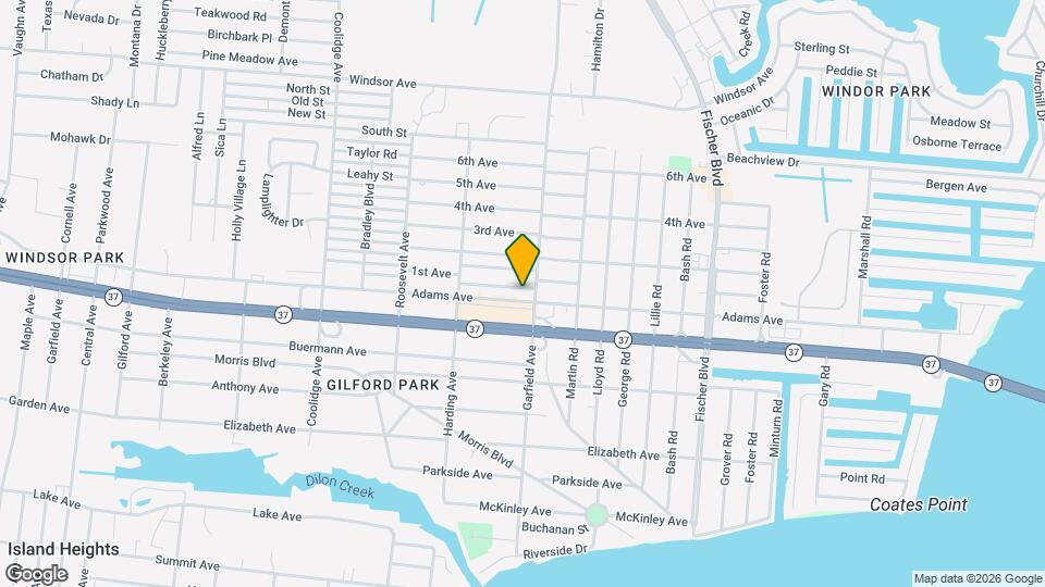 2334 Adams Ave Map and Location Details