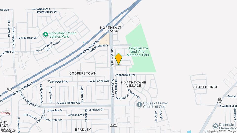 5806 Redstone Rim Dr Map and Location Details