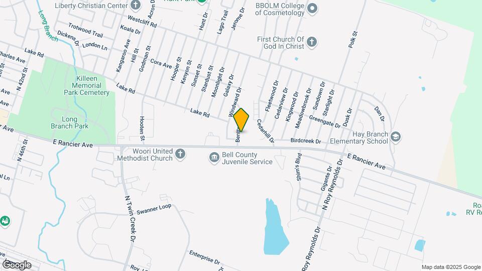1508 Benttree Dr Map and Location Details