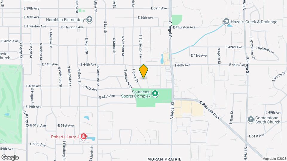 4530 S Donald Ct Map and Location Details