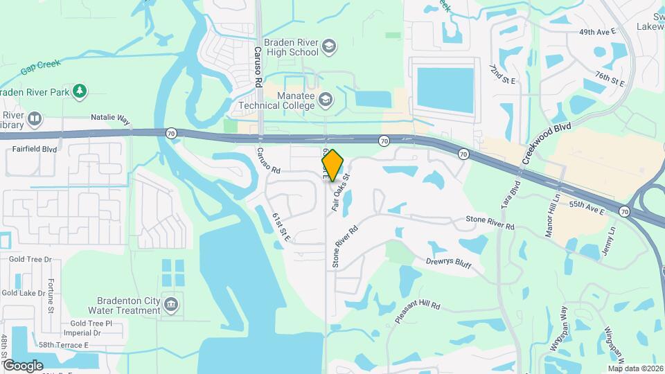 6330 Green Oaks Cir Map and Location Details