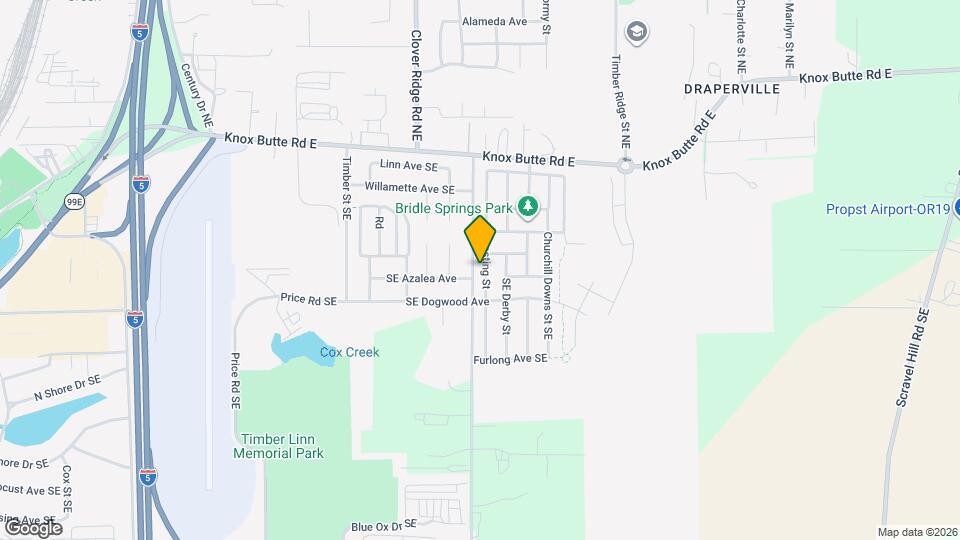 386 SE Casting St Map and Location Details