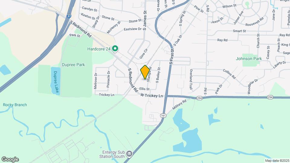 1418 Stamps St Map and Location Details