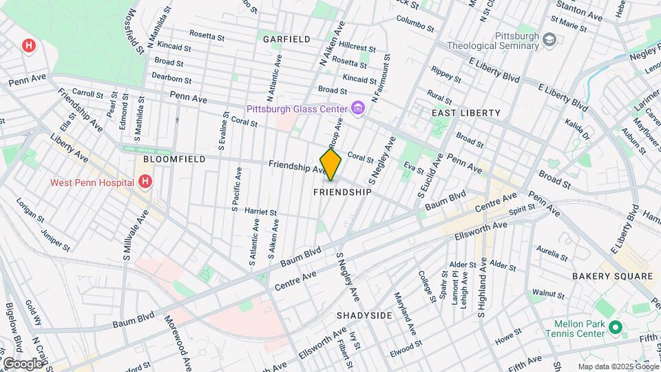 306 S Fairmount St Map and Location Details