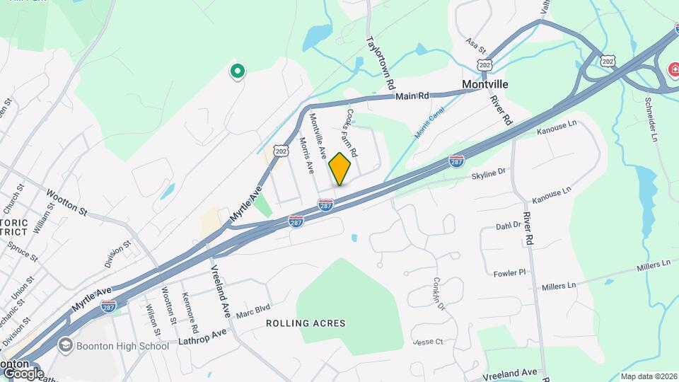 32 Montville Ave Map and Location Details