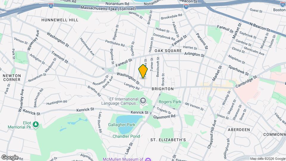 20 Fairbanks St, Unit 1 Map and Location Details