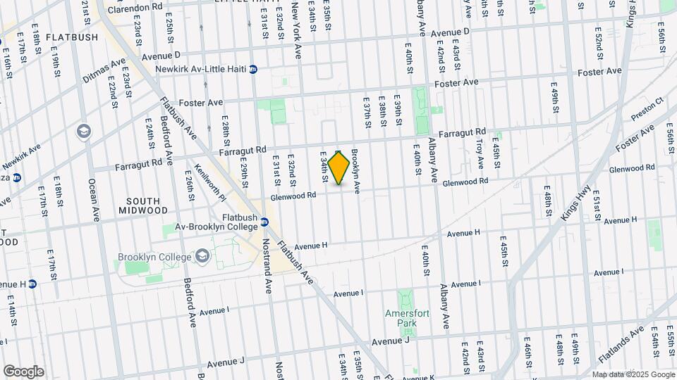 3421 Glenwood Rd Map and Location Details