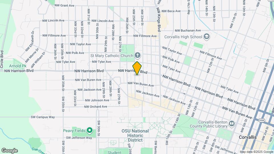 335 NW 25th St Mapa y Detalles de la Ubicación