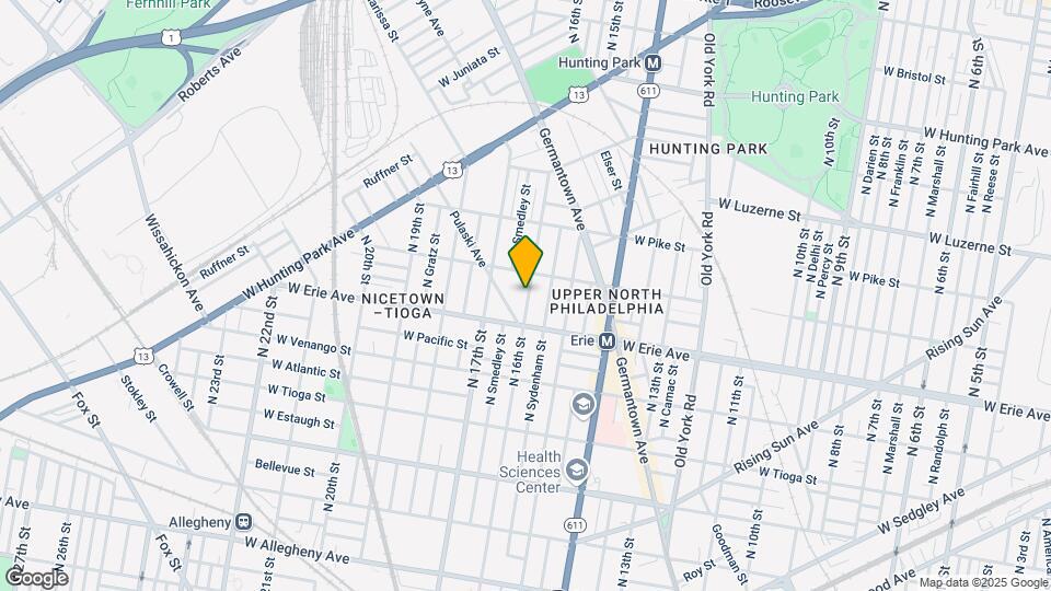 3728 N 16th St Map and Location Details