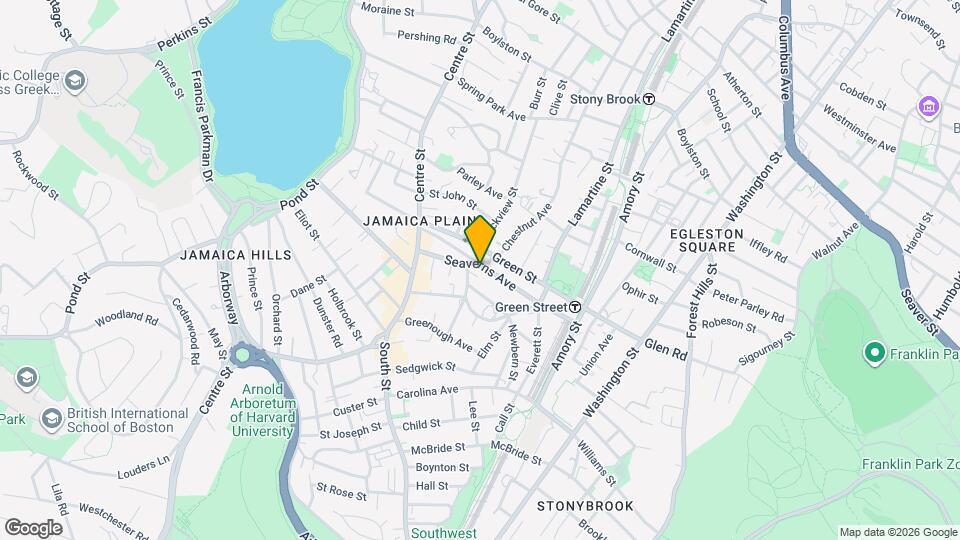 47 Seaverns Ave, Unit 2R Map and Location Details